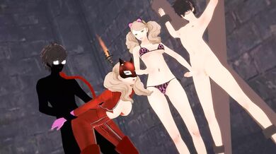 Val's Wicked Temptation: Ann Takamaki's Forbidden Desires Unleashed
