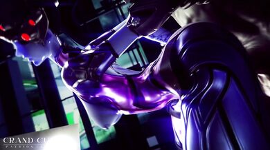 Widowmaker's Booty Banged by Dark Skinned Lover