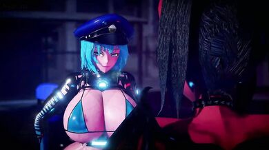 Seductive Futanari Succubus - Nyakumi