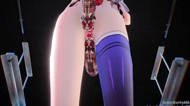 Insect Fucking with Kiana in Honkai Impact by XMHY