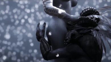 Debauched Snow Elf seeks redemption for her kin but gets corrupted herself by the depraved Izzyg