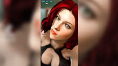 - Black Widow's Sexy Striptease