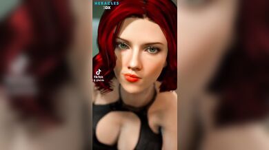 - Black Widow's Sexy Striptease