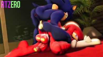 Sonic and Knuckles Fucking Hard in Part 2 of their RTZero Porn Adventure