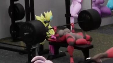 The hot trainer at the gym, Zoom at the gym :) DivideByZero will leave you breathless