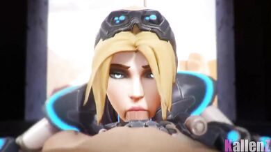 Space Warrior's Secret Mouth Fucking Session with the Alien Queen