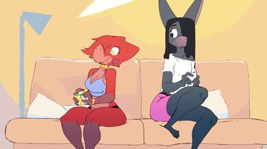 Watch as Tabuley is seduced by a cuddly demon in this intense 4K hentai porn movie!