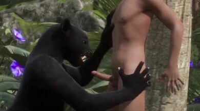 The Human Pony's First Furrification