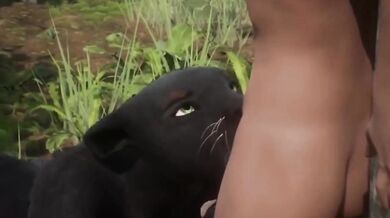 The Human Pony's First Furrification