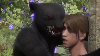 The Human Pony's First Furrification