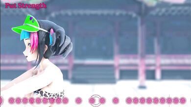 [Wank Master] (MMD) (FGO) / Cream Filled - (FGO) Nagiko (Sei Shōnago)