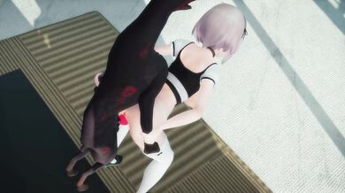- Sirius' Anal Intercourse with Insects and Canines in Azur Lane