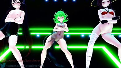 [Hardcore Fap Material] Gigi D'Agostino - Bla Bla Bla - Tatsumaki, Megumin & Hu Tao