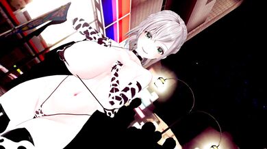 Shirogane's Miniature Garden: Haniwa's Sexy MMD Anime