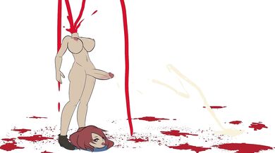 The Futa Beheads Her Lover with Chalk