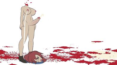 The Futa Beheads Her Lover with Chalk