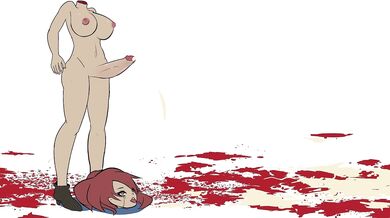 The Futa Beheads Her Lover with Chalk