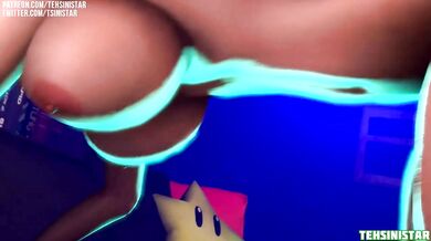 Sexy Peach Pleasures Mario's Super Hole in This Hot and Heavy HMV Porn Parody!
