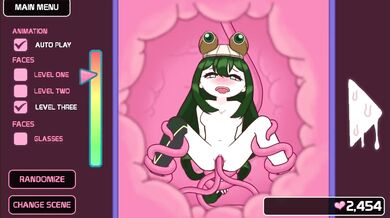 Slutty Student Tsuyu Asui Gets Gangbanged by Eldritch Horrors in the Lovecraft Locker Room