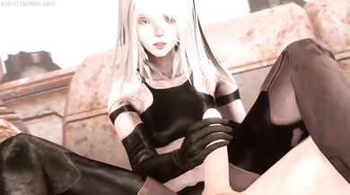 A2 Yorha Esk: The Art of the Perfect Handjob