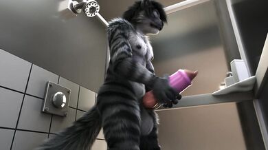 Tigress in the Shower - Horny Horseplay