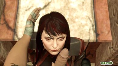 Skarlet and Kano's Rock Paper Scissors Orgy