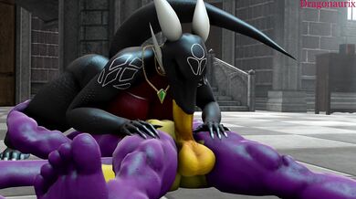 Sneak Peek at Cynder's Kinky Hideout with Spyro as the Lucky Intruder