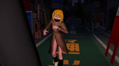 MMD Rin Masked Pervert Puppet Show