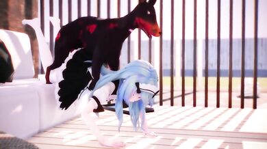 Hatsune's Zombie Dogma: A White Silk Maid's Descent Into Undead Depravity