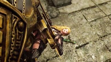 Stab my Sword into her Gaping Hole - Mjoll's Anal Adventure