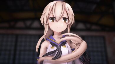 Busty Shimakaze Explodes with Sexual Energy in Got That Boom [MMD R18] Popipapi
