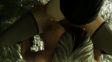 Hyuuga Hinata's Deep Anal Throat Obsession with Sindel
