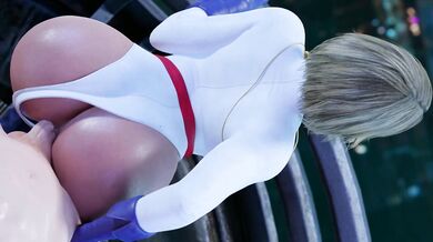 Power Girl's Sensitive Spot Discovered in This Porn Video