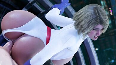 Power Girl's Sensitive Spot Discovered in This Porn Video