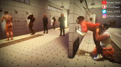 Jailbait Inmates Get Soapy in the Shower Room