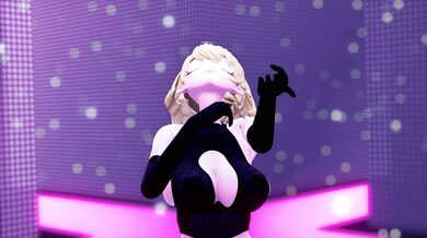 Spider-Gwen Goes Nude with KUROMARU in Sexy Lingerie and Big Boobs Frenzy! [ブラン]