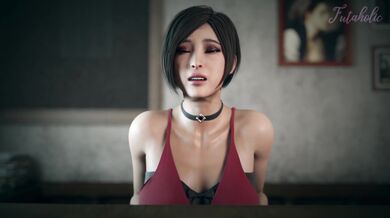 Asian Ass-Fucking Lesbians with Ada Wong and Jill Valentine in Futanari 4K