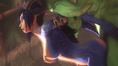 Zyri's Secret Weakness: Ambrose and Montgomery's Wet Throbbing Cocks Explode inside Her Tight Fuckhole
