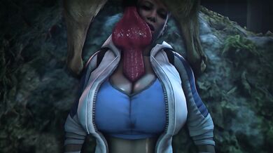 Cassie Cage's Doggy Titty Fuck
