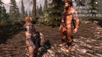 Fucking a Half-Giant in Skyrim