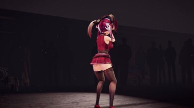 [4KMMD] Houshou Marin's Ear-Piercing Orgy