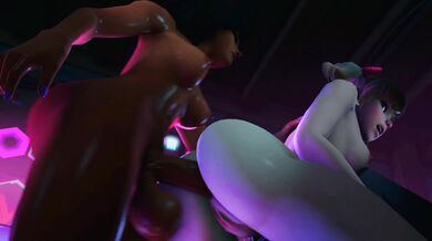 [4K Ultra HD] Sombra and D.Va's Erotic Adventure [60 Frames Per Second] [BlackjrXIII]