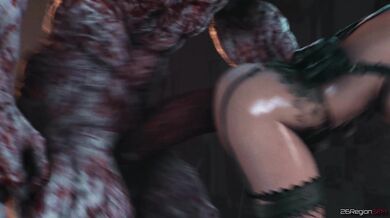 Jill's Hot Lingerie Battle with Nemesis in 26 Regions!