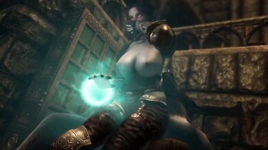 Saffy's Werewolf Training in Skyrim Gets a Little Hairy