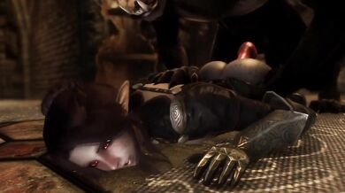 Saffy's Werewolf Training in Skyrim Gets a Little Hairy