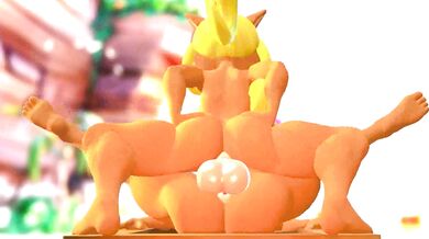 Self-loving Coco Bandicoot in wild anal adventures!