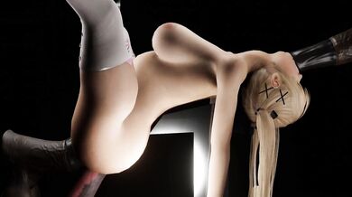 The Depraved Intrusion of a Stallion's Member into Marie Rose's Tight Vulva by Way of a Mechanical Penetration Device