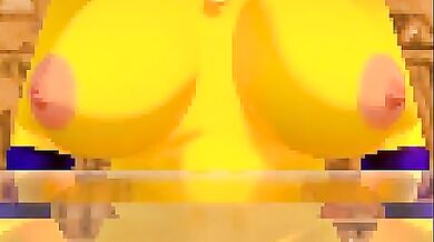 Boob Playtime with Ankha