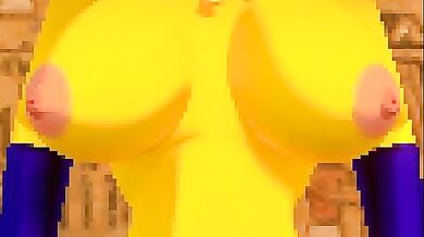 Boob Playtime with Ankha