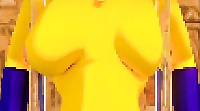 Boob Playtime with Ankha